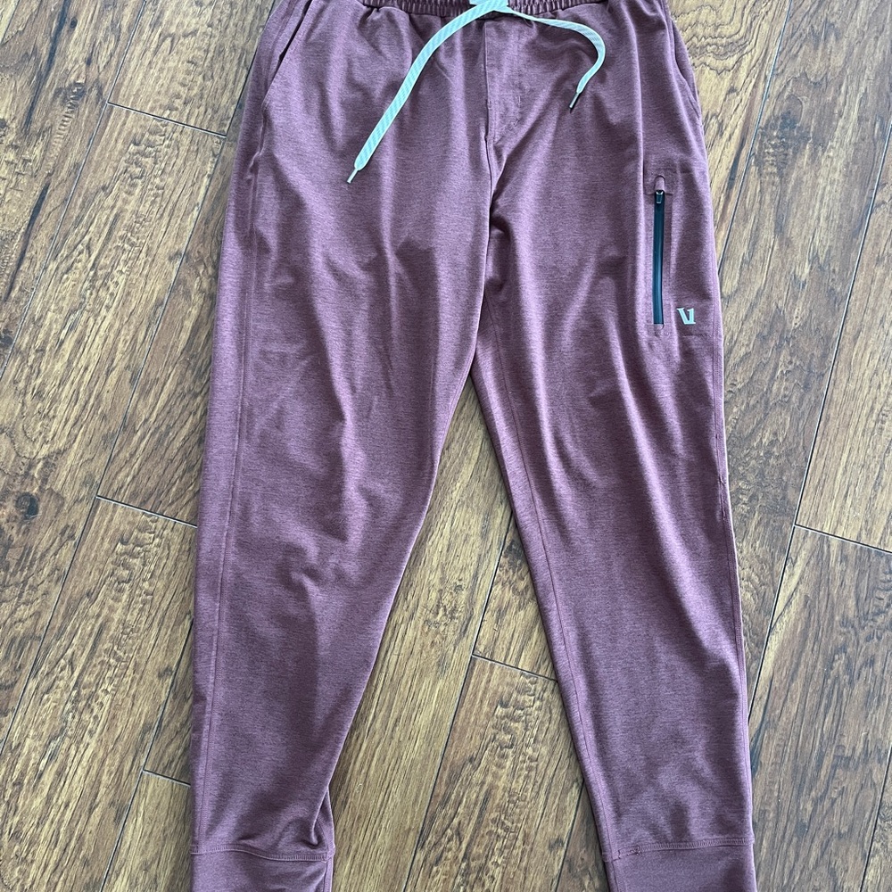 Vuori Burgundy Jogger Pants